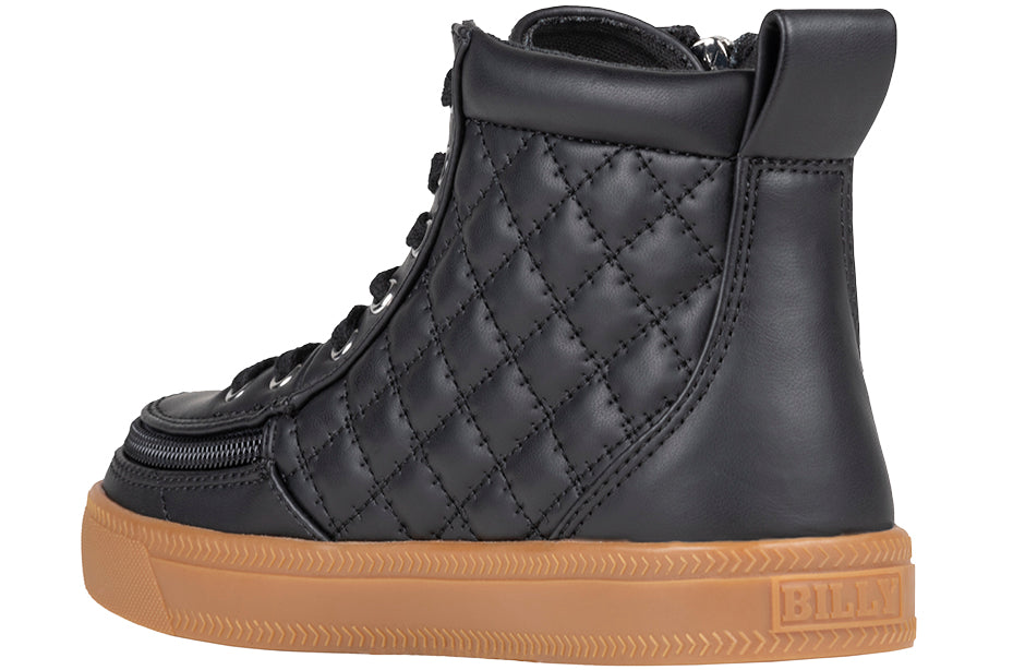 Black/Gum BILLY Classic Quilt High Tops