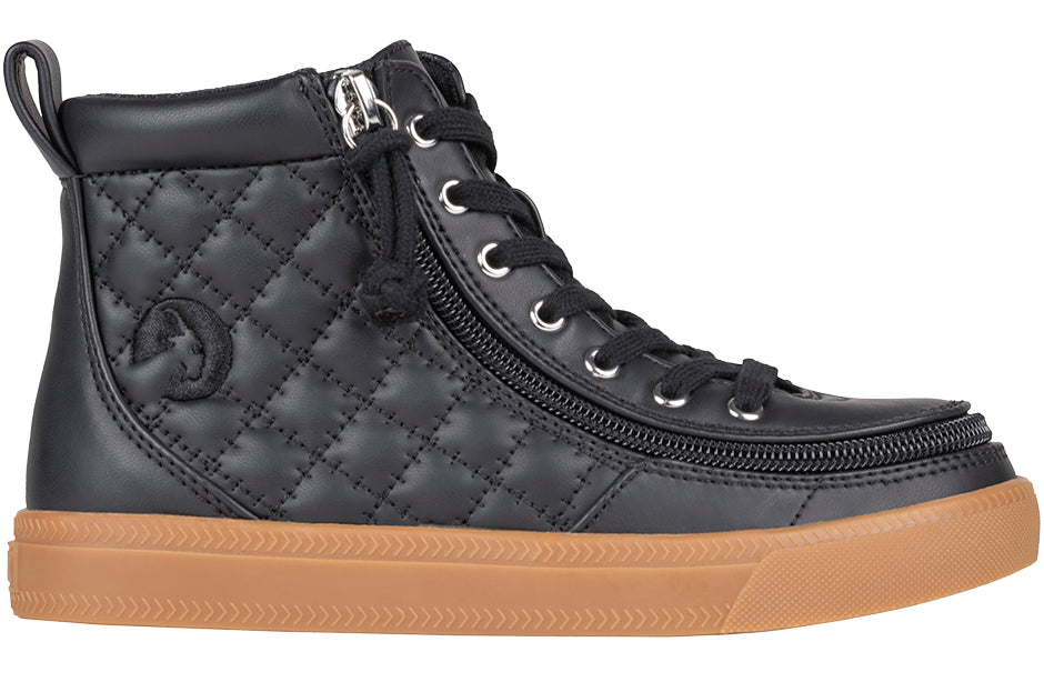 Black/Gum BILLY Classic Quilt High Tops