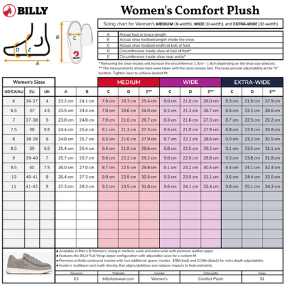 Women's Grey Suede BILLY Comfort Plush