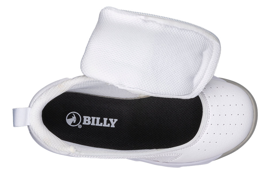 White BILLY Sport Hoop Athletic Sneakers