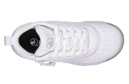 White BILLY Sport Hoop Athletic Sneakers