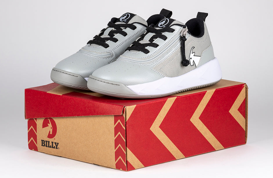 Grey/Black BILLY Sport Court Athletic Sneakers