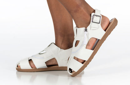 White BILLY Sandals