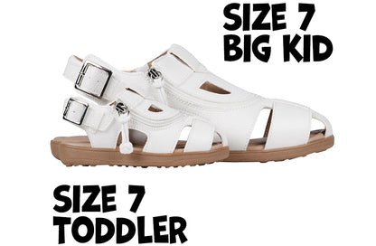 White BILLY Sandals
