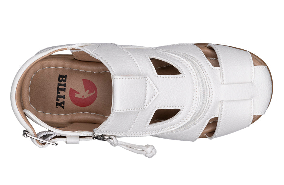 White BILLY Sandals