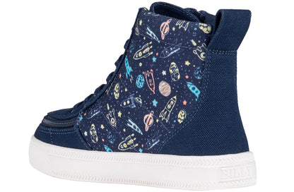 Navy Space BILLY Classic Lace High Tops