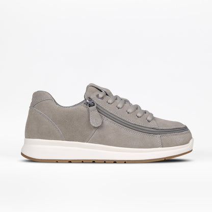 Women's Grey Suede BILLY Comfort Plush